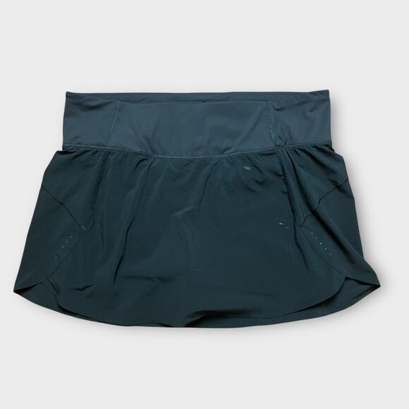 Athleta Run With It Skort (Plus Size 2X) High Rise Active Pickleball Golf Black - Picture 2 of 7